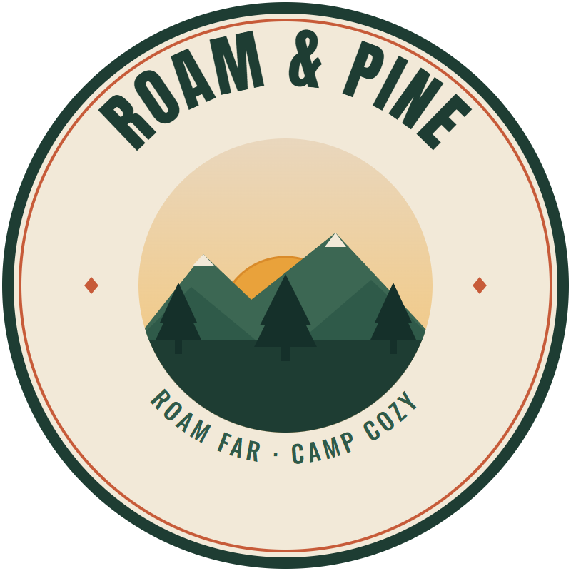 Roam & Pine badge
